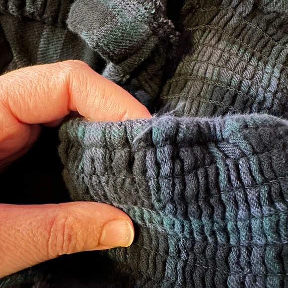 Madewell Lightspun Lucie Long Sleeve Smocked Midi Dress in Livonia - Picture 10 of 13